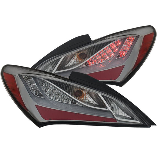 ANZO 2010-2013 Hyundai Genesis LED Taillights Smoke - Crew Original