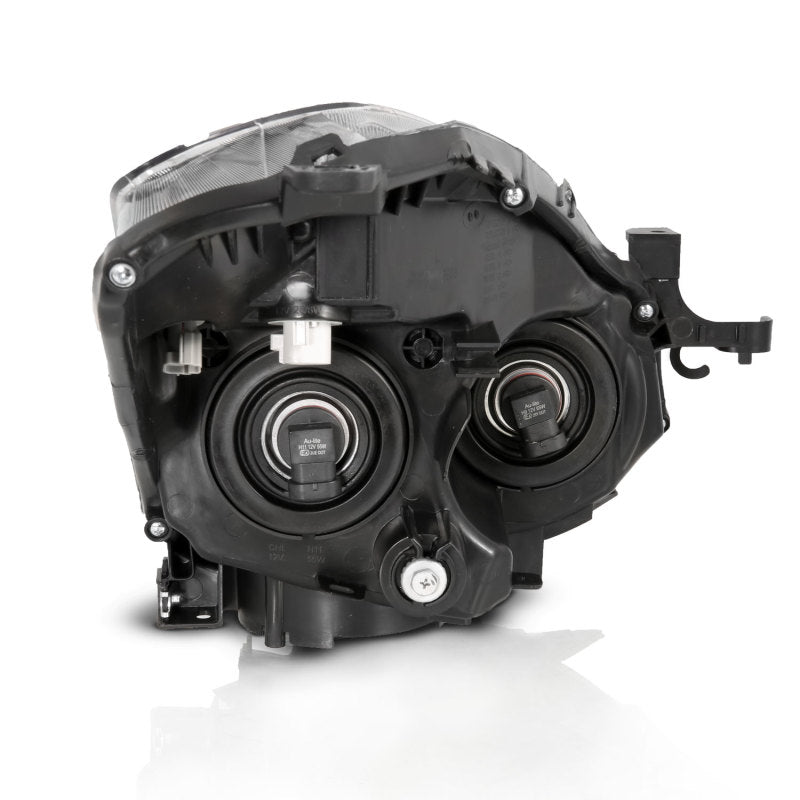 ANZO 2010-2013 Nissan Altima Projector Headlight Black (Halogen Type) - Crew Original