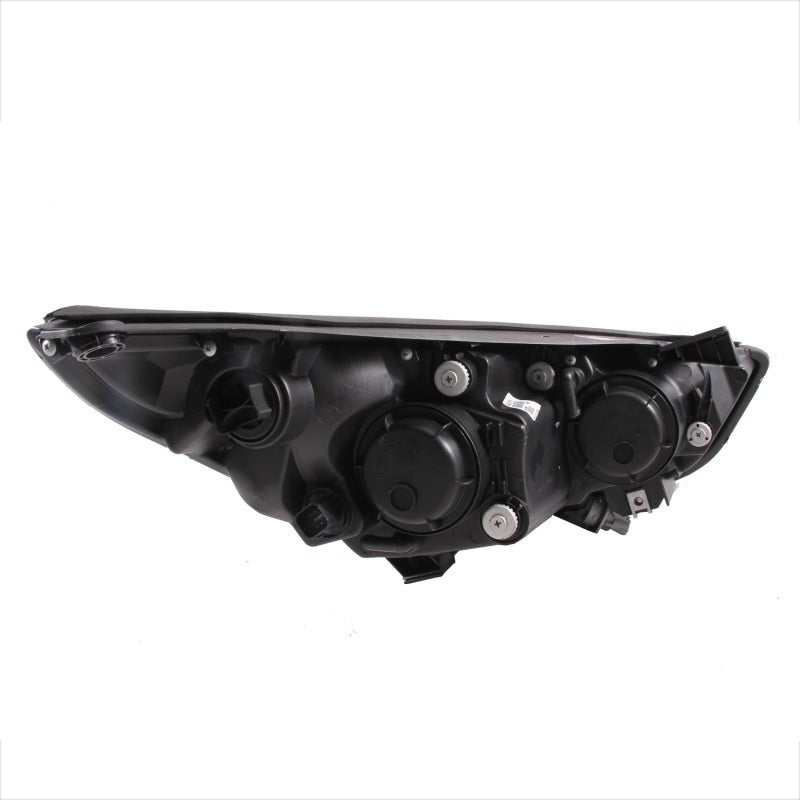 ANZO 2011-2013 Kia Sorento Projector Headlights w/ Halo Black (CCFL) - Crew Original