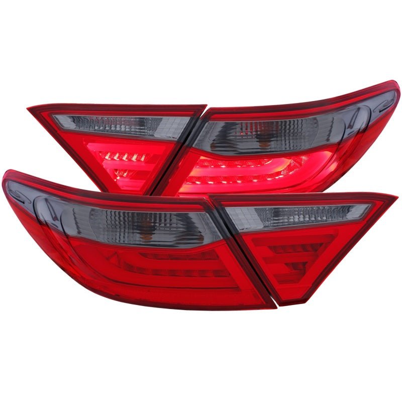 ANZO 2015-2016 Toyota Camry LED Taillights Smoke - Crew Original