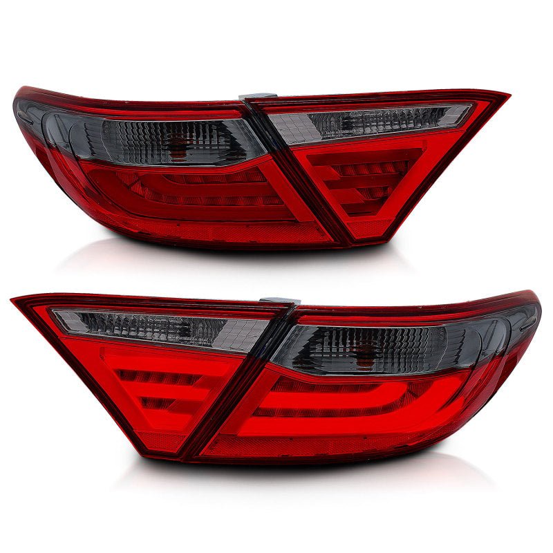 ANZO 2015-2016 Toyota Camry LED Taillights Smoke - Crew Original