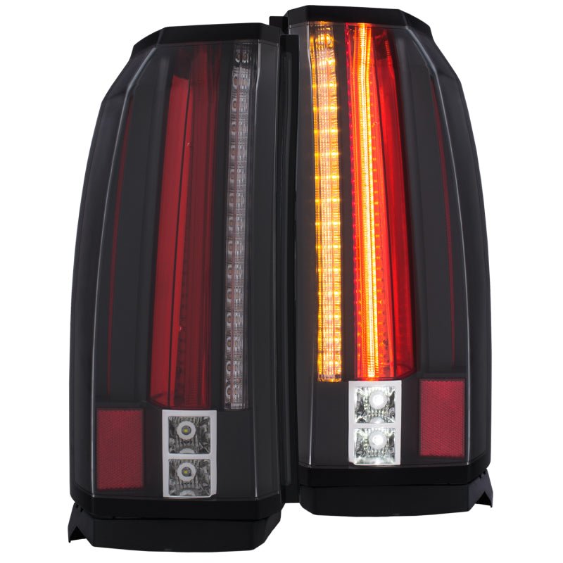 ANZO 2015-2017 GMC Yukon/Yukon XL LED Taillights Black - Crew Original