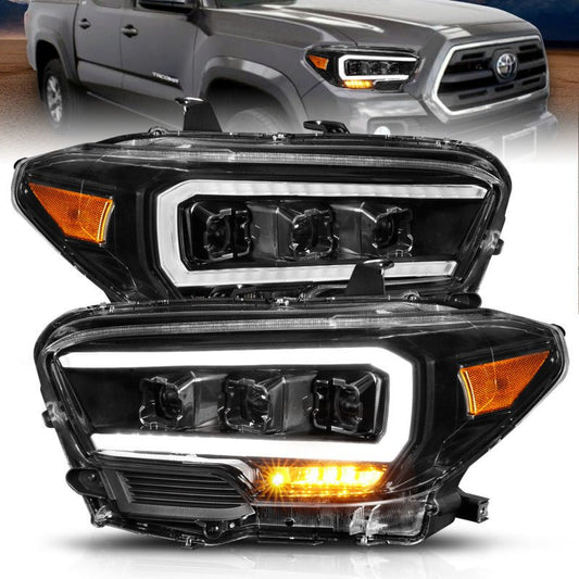 ANZO 2016-2017 Toyota Tacoma TRD LED Projector Headlights - Crew Original