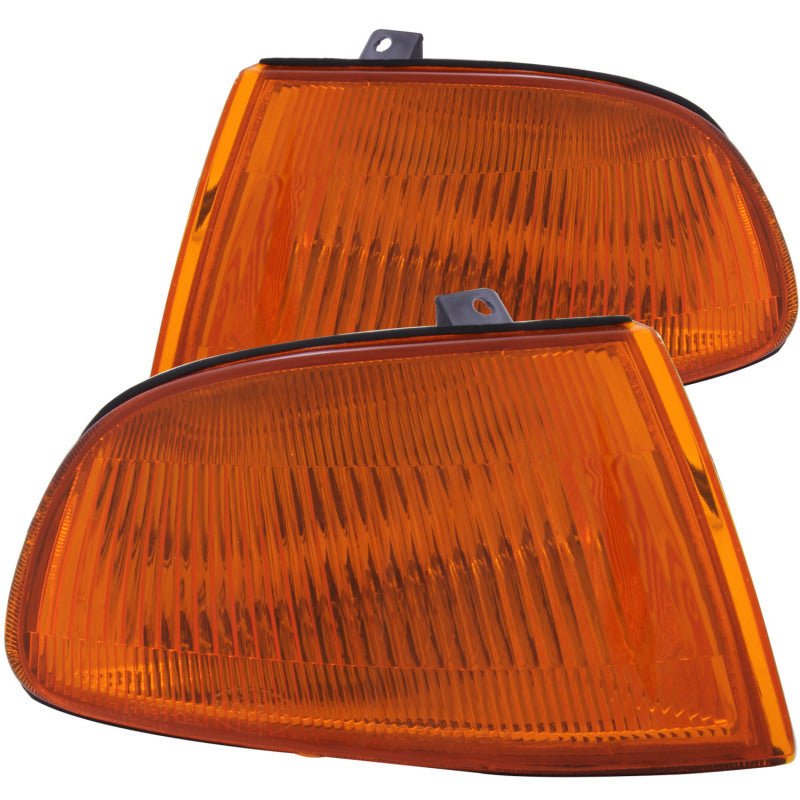 ANZO Corner Lights 1992-1995 Honda Civic Euro Corner Lights Amber - Crew Original