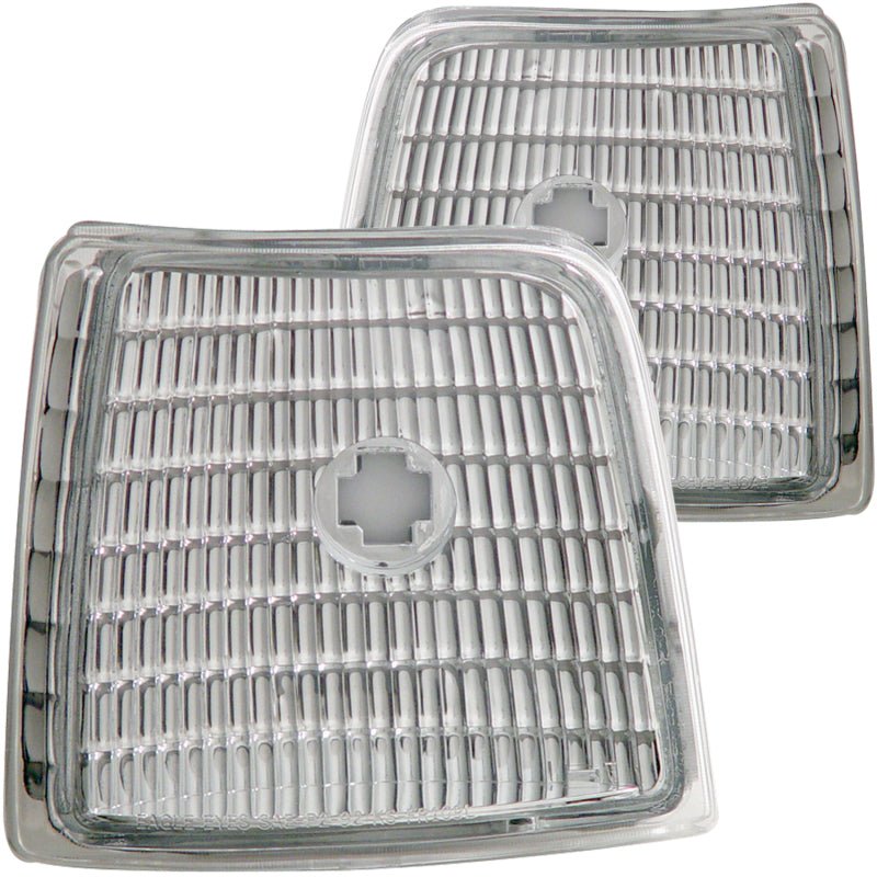 ANZO Corner Lights 1992-1996 Ford F-150 Euro Crystal - Crew Original