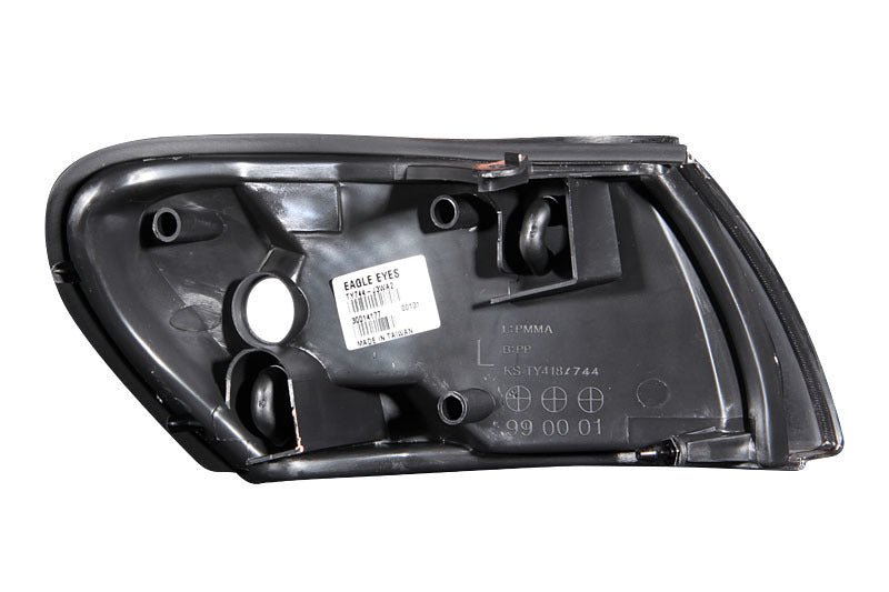 ANZO Corner Lights 1993-1997 Toyota Corolla Euro Corner Lights Black w/ Amber Reflector - Crew Original