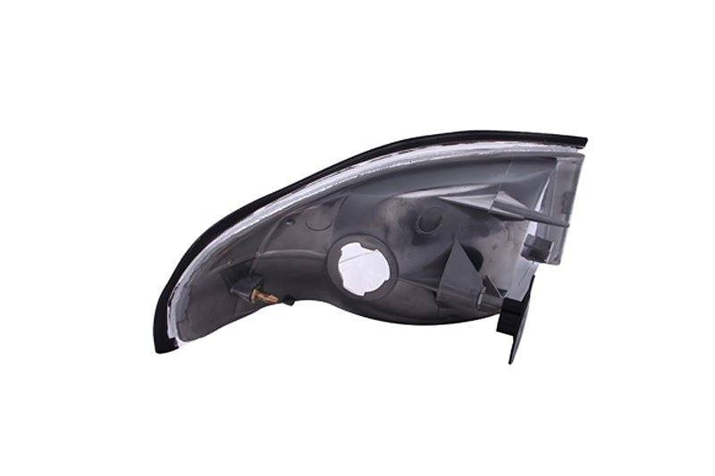 ANZO Corner Lights 1994-1998 Ford Mustang Euro Corner Lights Chrome w/ Amber Reflector - Crew Original