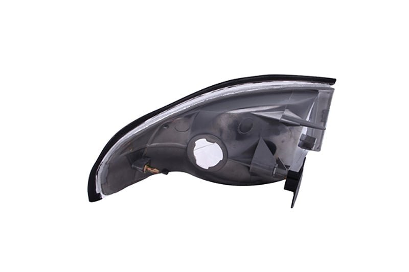 ANZO Corner Lights 1994-1998 Ford Mustang Euro Corner Lights Chrome w/ Amber Reflector - Crew Original