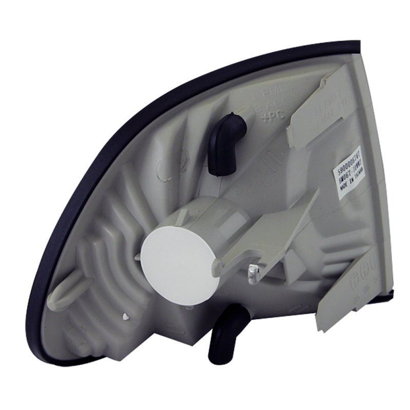 ANZO Corner Lights 1995-1999 Pre Facelift BMW 7 Series E38 Euro Corner Lights Chrome - Crew Original
