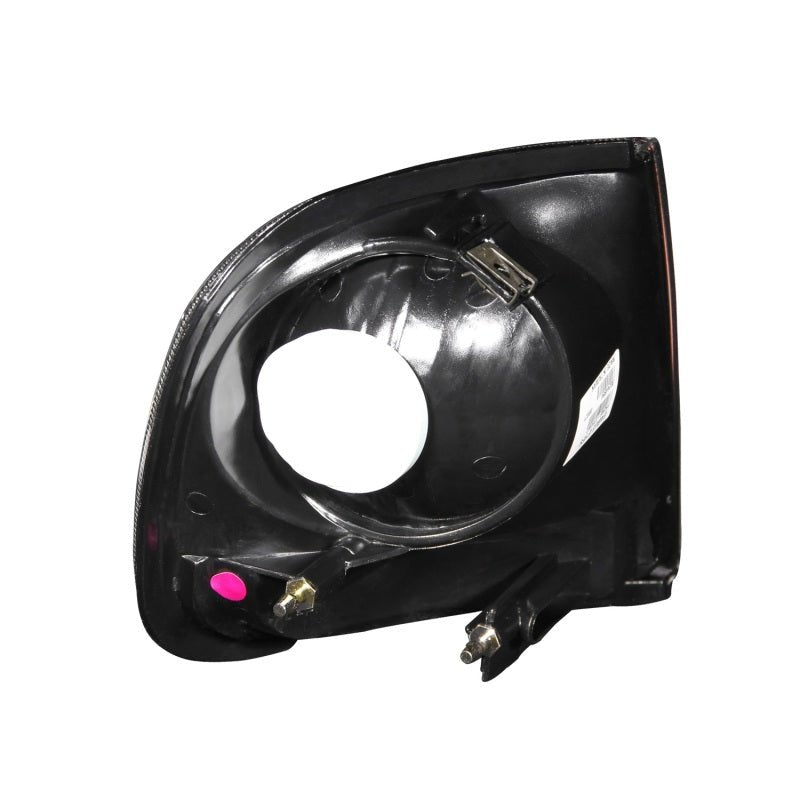 ANZO Corner Lights 1997-2003 Ford F-150 Euro Corner Lights Chrome w/ Amber Reflector - Crew Original