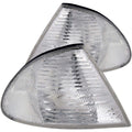 ANZO Corner Lights 1999-2001 BMW 3 Series E46 Euro Corner Lights Chrome - Crew Original