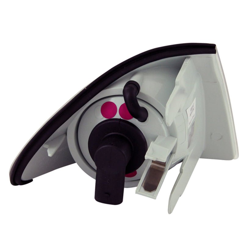 ANZO Corner Lights 1999-2001 BMW 3 Series E46 Euro Corner Lights Chrome w/ Amber Reflector - Crew Original