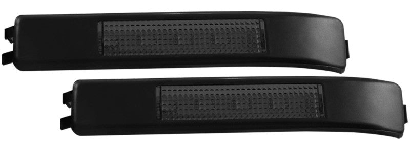 ANZO LED Mirror Lights 2009-2014 Ford F-150 LED Mirror Lights Smoke w/ Amber LED - Crew Original