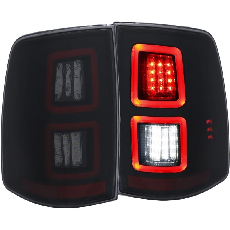 ANZO LED Smoke 13-17 Dodge Ram 1500/2500/3500 LED Taillights Smoke - Crew Original