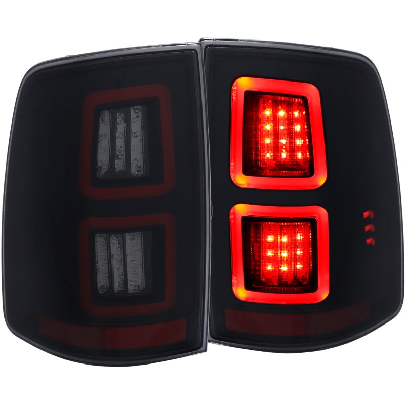 ANZO LED Smoke 13-17 Dodge Ram 1500/2500/3500 LED Taillights Smoke - Crew Original