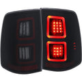 ANZO LED Smoke 13-17 Dodge Ram 1500/2500/3500 LED Taillights Smoke - Crew Original
