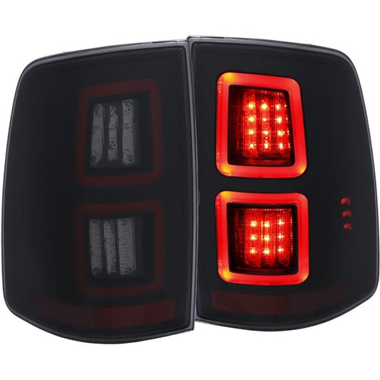 ANZO LED Smoke 13-17 Dodge Ram 1500/2500/3500 LED Taillights Smoke - Crew Original