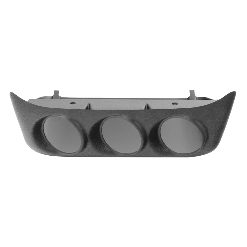 Autometer 03-06 Evo 52mm Triple Lower Console Pod - Crew Original