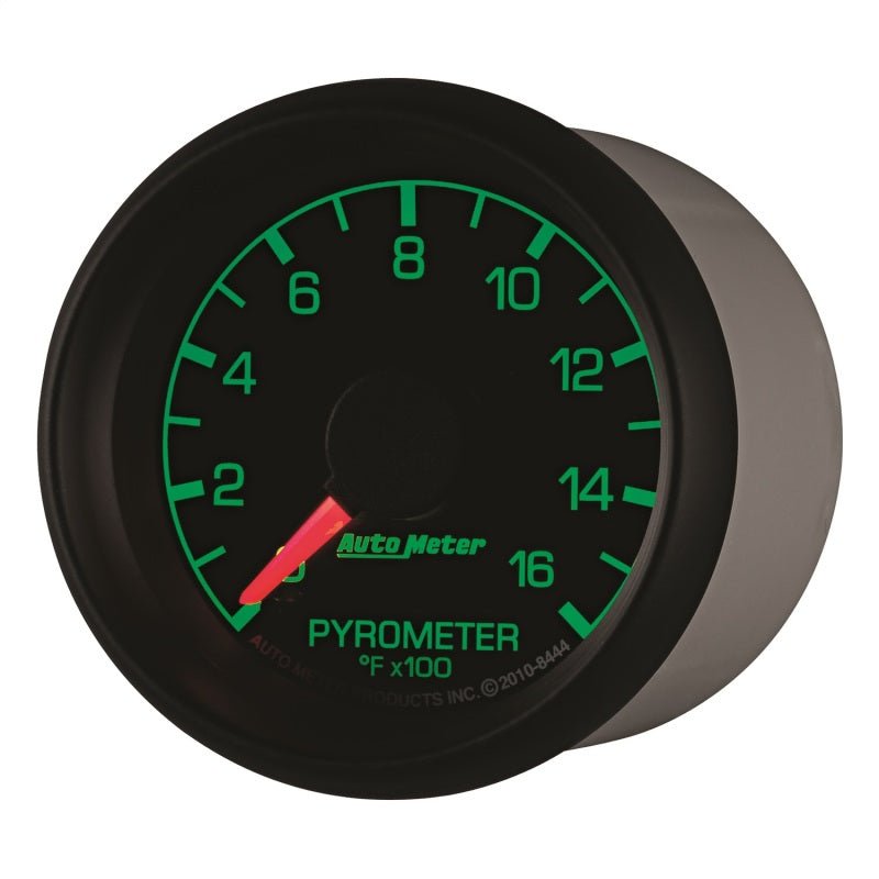 Autometer Factory Match Ford 52.4mm Full Sweep Electronic 0-1600 Deg F EGT/Pyrometer Gauge - Crew Original