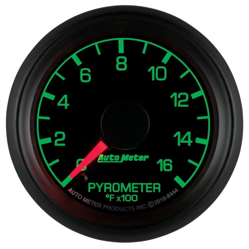 Autometer Factory Match Ford 52.4mm Full Sweep Electronic 0-1600 Deg F EGT/Pyrometer Gauge - Crew Original