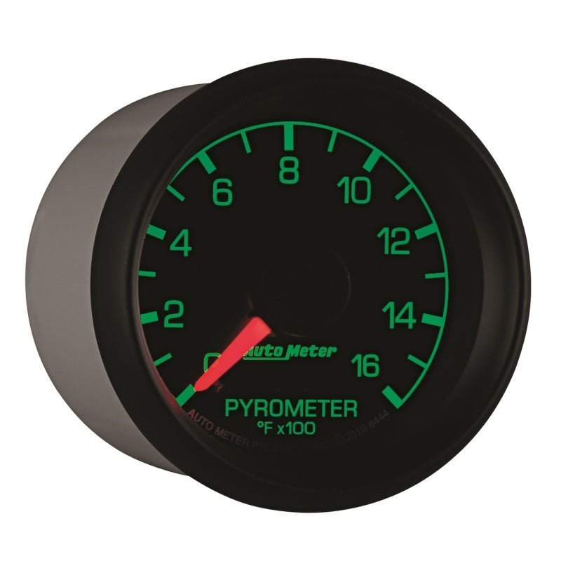 Autometer Factory Match Ford 52.4mm Full Sweep Electronic 0-1600 Deg F EGT/Pyrometer Gauge - Crew Original