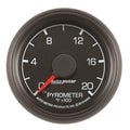 Autometer Factory Match Ford 52.4mm Full Sweep Electronic 0-2000 Deg F EGT/Pyrometer Gauge - Crew Original