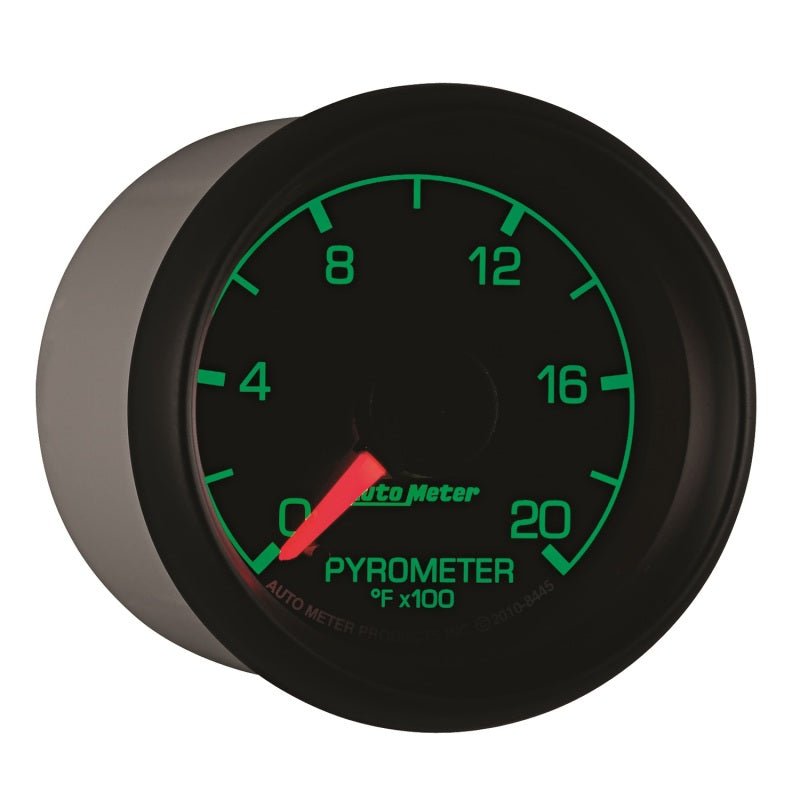 Autometer Factory Match Ford 52.4mm Full Sweep Electronic 0-2000 Deg F EGT/Pyrometer Gauge - Crew Original