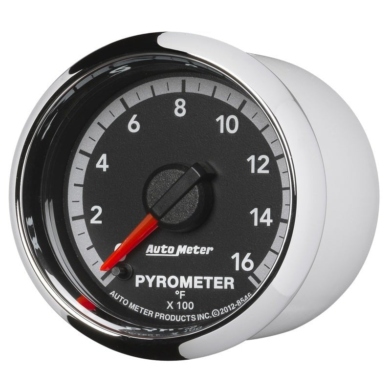 Autometer Gen4 Dodge Factory Match 52.4mm Full Sweep Electronic 0-1600 Deg F EGT/Pyrometer Gauge - Crew Original