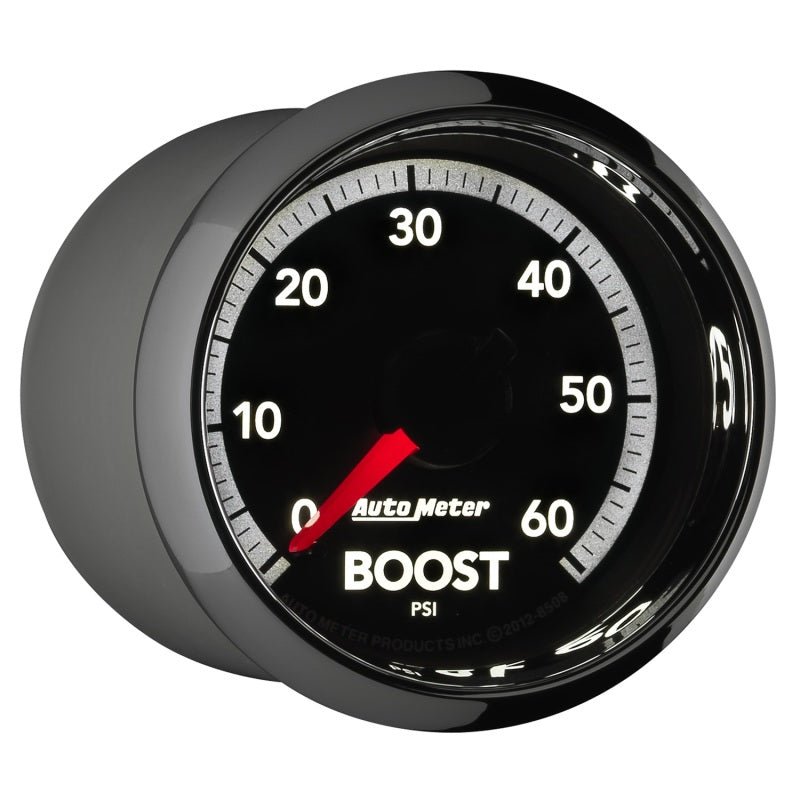 Autometer Gen4 Dodge Factory Match 52.4mm Mechanical 0-60 PSI Boost Gauge - Crew Original