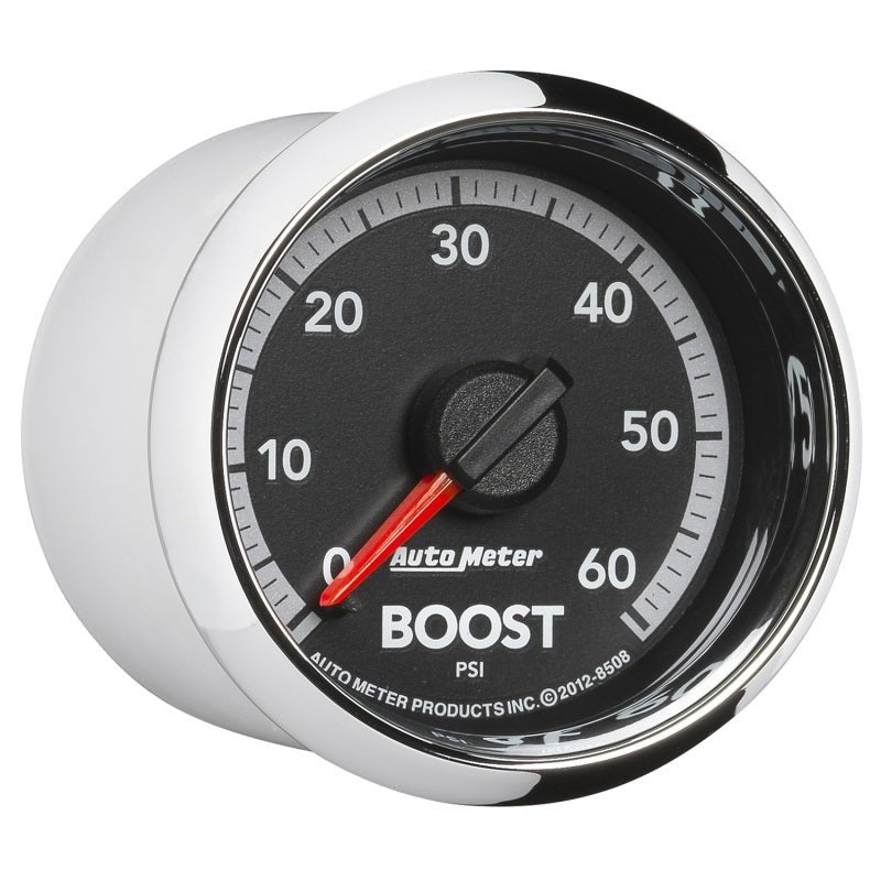 Autometer Gen4 Dodge Factory Match 52.4mm Mechanical 0-60 PSI Boost Gauge - Crew Original