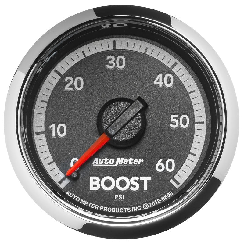 Autometer Gen4 Dodge Factory Match 52.4mm Mechanical 0-60 PSI Boost Gauge - Crew Original