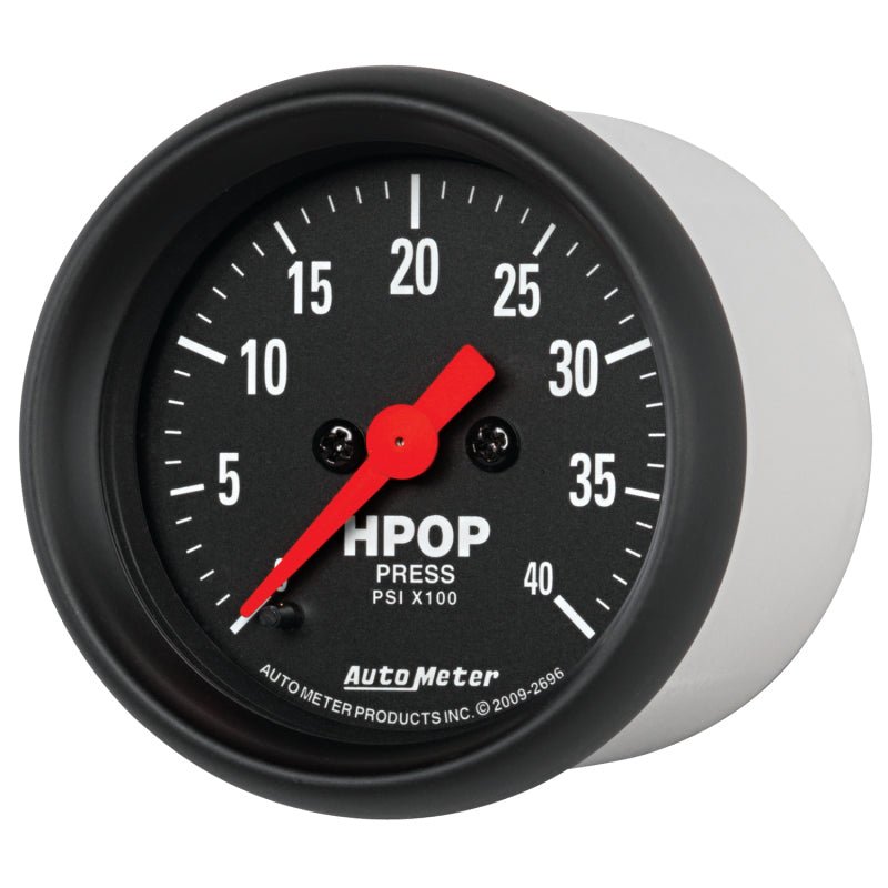 Autometer Z Series 2-1/16in 4K PSI High Pressure Oil Pump Gauge w/ Digital Stepper Motor - Crew Original