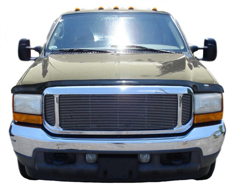 AVS 00-05 Ford Excursion Hoodflector Low Profile Hood Shield - Smoke - Crew Original