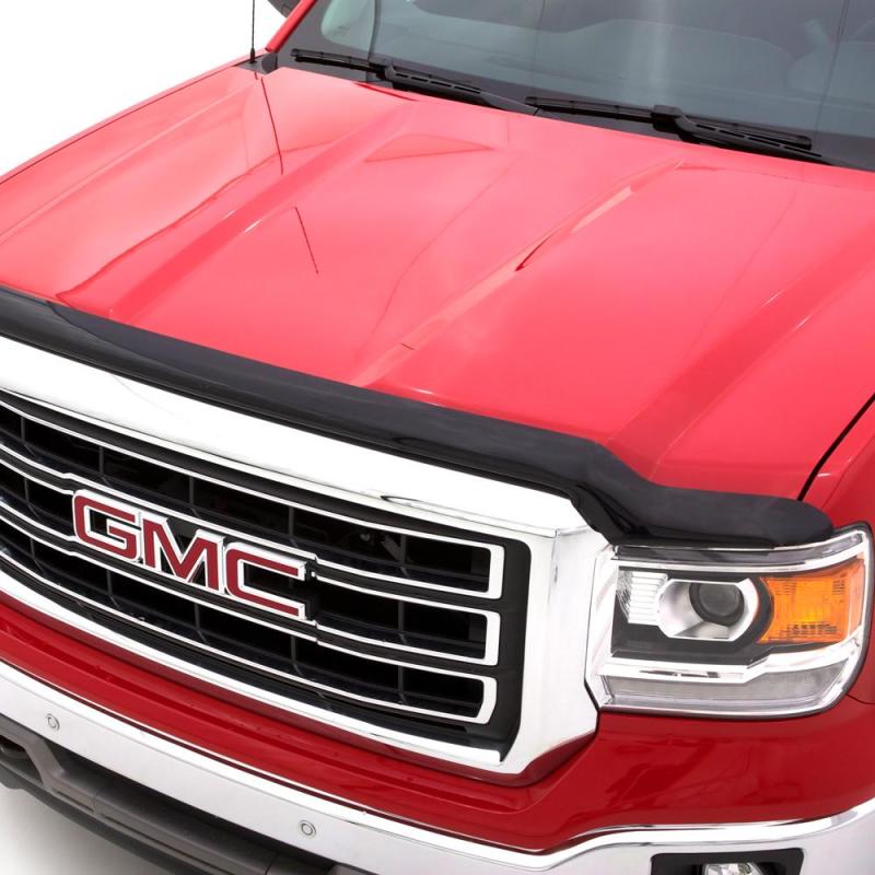 AVS 00-05 Ford Excursion Hoodflector Low Profile Hood Shield - Smoke - Crew Original