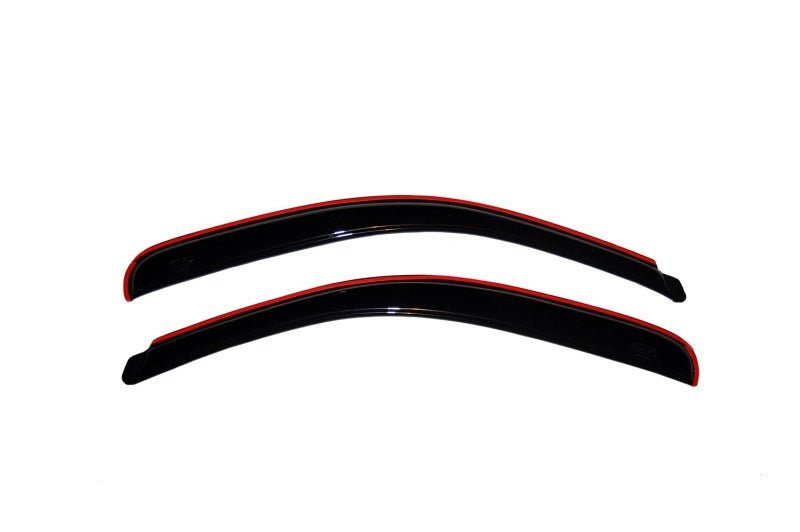 AVS 00-07 Ford Focus ZX3 Ventvisor In-Channel Window Deflectors 2pc - Smoke - Crew Original