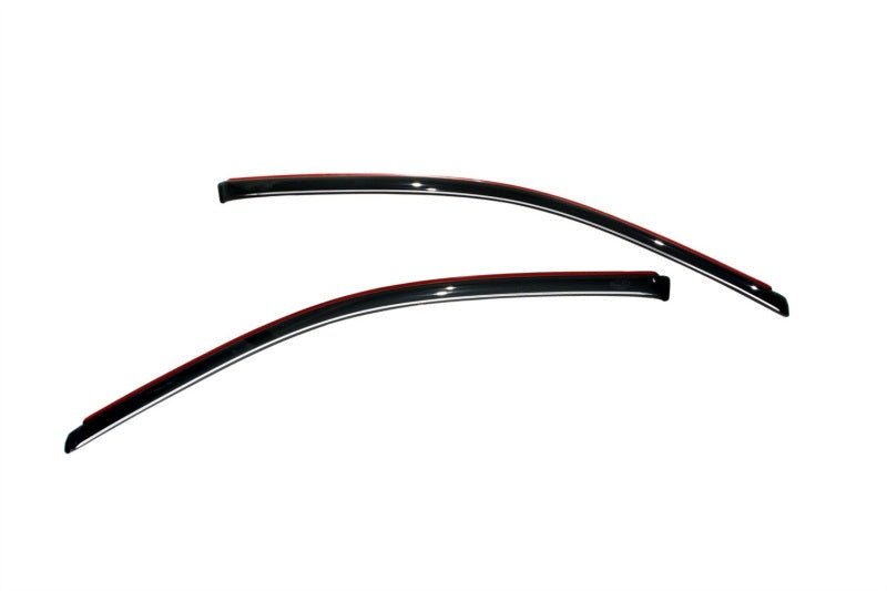 AVS 01-05 Honda Civic Coupe Ventvisor In-Channel Window Deflectors 2pc - Smoke - Crew Original