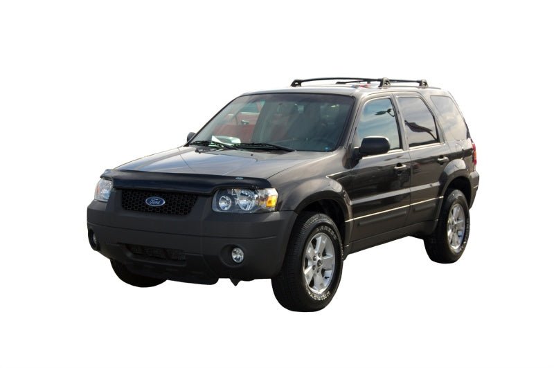AVS 01-07 Ford Escape High Profile Bugflector II Hood Shield - Smoke - Crew Original