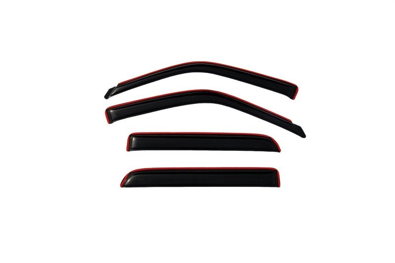 AVS 02-03 Lincoln Blackwood Ventvisor In-Channel Front & Rear Window Deflectors 4pc - Smoke - Crew Original