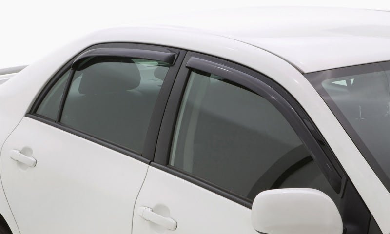 AVS 03-07 Honda Accord Ventvisor In-Channel Front & Rear Window Deflectors 4pc - Smoke - Crew Original