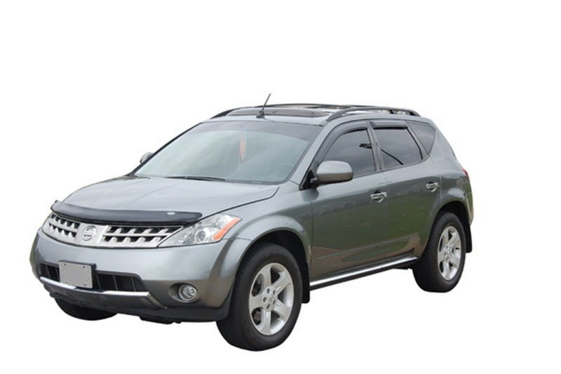 AVS 03-07 Nissan Murano High Profile Bugflector II Hood Shield - Smoke - Crew Original