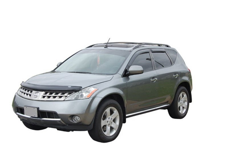 AVS 03-07 Nissan Murano High Profile Bugflector II Hood Shield - Smoke - Crew Original