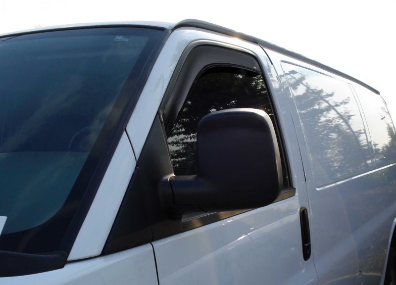 AVS 03-10 Chevy Kodiak Ventvisor In-Channel Window Deflectors 2pc - Smoke - Crew Original