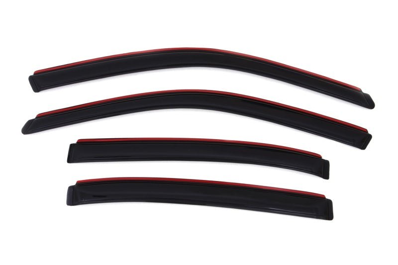 AVS 04-07 Chevy Malibu Ventvisor In-Channel Front & Rear Window Deflectors 4pc - Smoke - Crew Original