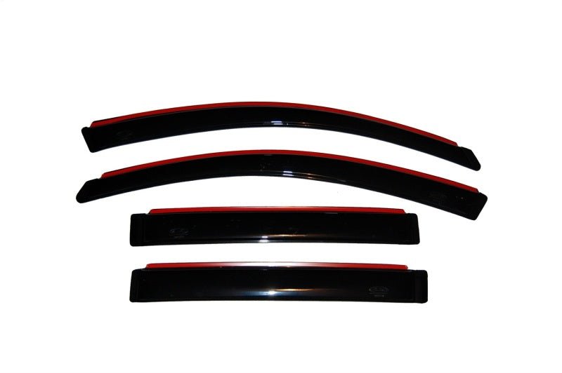 AVS 04-08 Chrysler Pacifica Ventvisor In-Channel Front & Rear Window Deflectors 4pc - Smoke - Crew Original