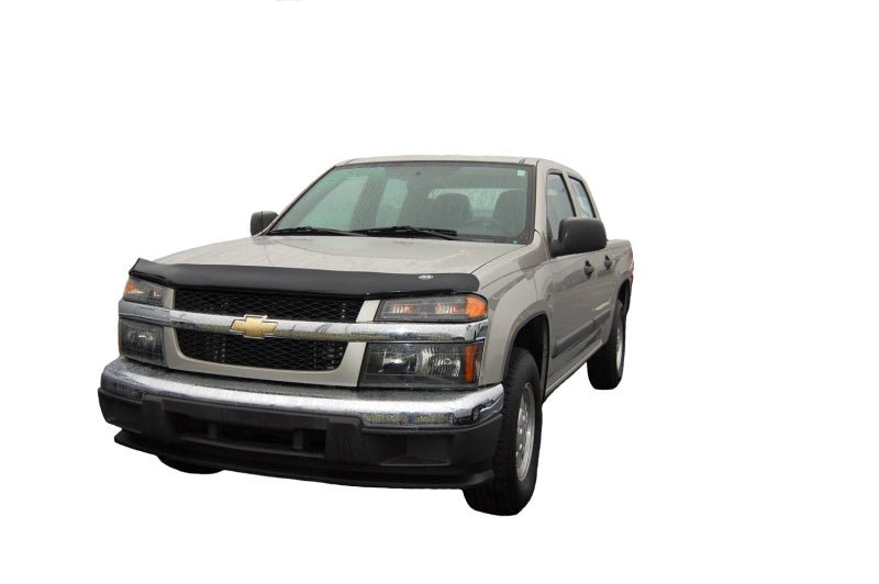 AVS 04-12 Chevy Colorado High Profile Bugflector II Hood Shield - Smoke - Crew Original