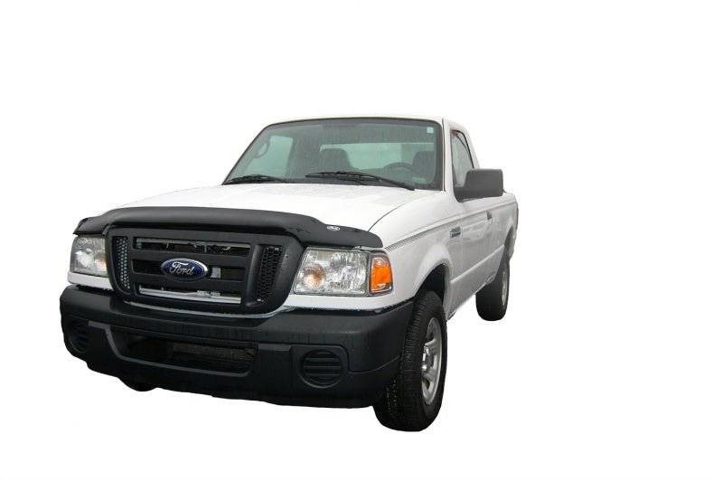 AVS 04-12 Ford Ranger High Profile Bugflector II Hood Shield - Smoke - Crew Original