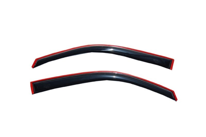 AVS 04-14 Ford F-150 Supercab Ventvisor In-Channel Window Deflectors 2pc - Smoke - Crew Original