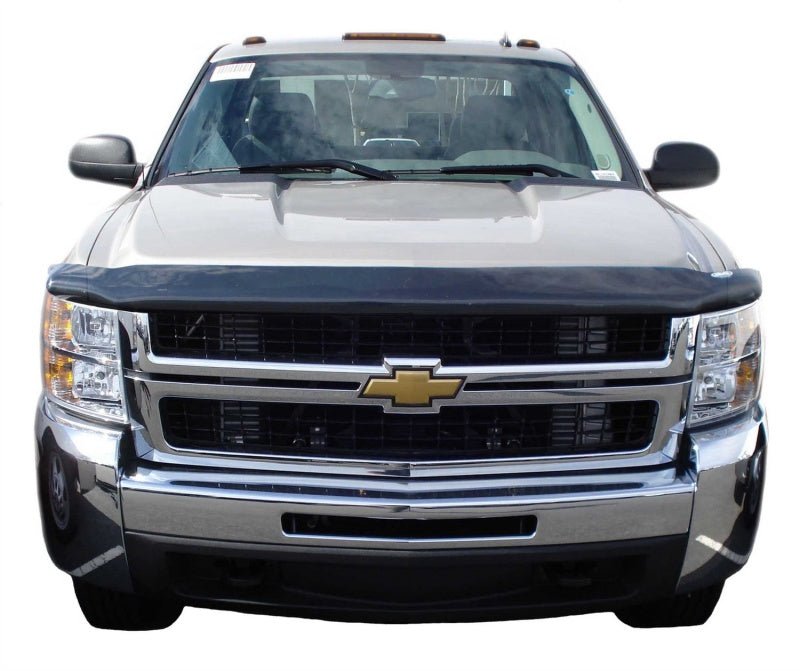 AVS 05-06 Chevy Silverado 2500 Hoodflector Low Profile Hood Shield - Smoke - Crew Original