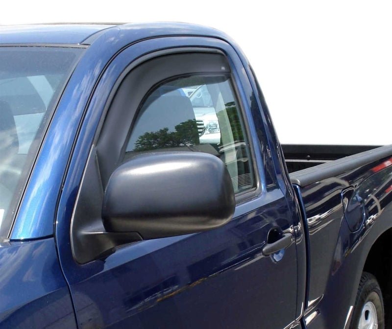 AVS 05-15 Toyota Tacoma Access Cab Ventvisor In-Channel Window Deflectors 2pc - Smoke - Crew Original