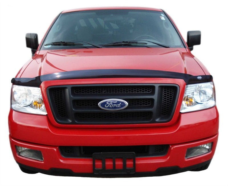 AVS 06-08 Lincoln Mark LT High Profile Bugflector II Hood Shield - Smoke - Crew Original